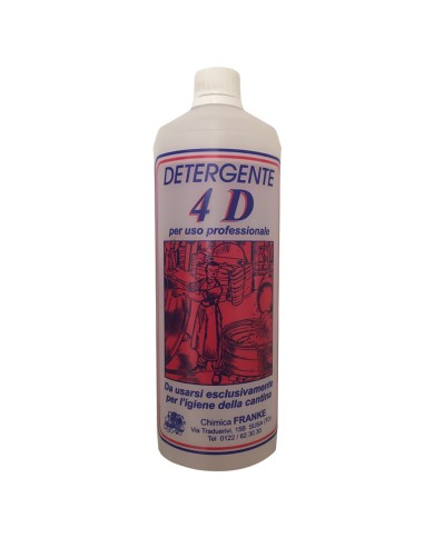 DETERGENTE LIQUIDO 4D lt. 1