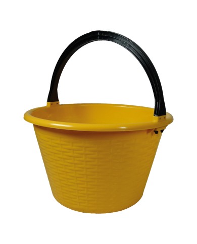 CESTO AGRICOLO Lt. 15 giallo