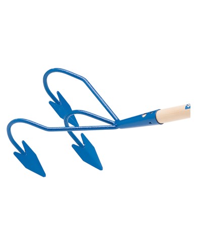 RASTRELLO COLTIVATORE DA GIARDINO A 3 DENTI cm 20 x 13 x 29