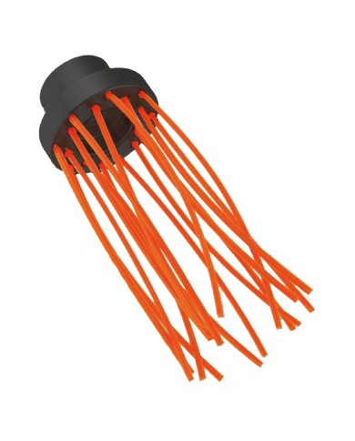 SPAZZOLA MULTIFILO SUPPORTO POLIMERO BRUSH PA 16 fili - Ø 80 mm