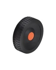 RUOTA PER AVVOLGITUBO A CARRELLO AG 210 310 Ø 150 mm - foro 12,5
