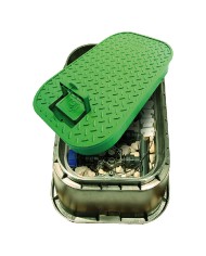 POZZETTO RETTANGOLARE CON COPERCHIO base