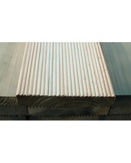 LISTONE PAVIMENTO ZIGRINATO IN LEGNO cm 14,5 x 2,7 x 240
