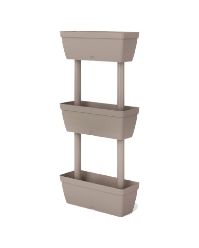 KIT FIORIERE VERTICALI kit 3 pz - colore grigio