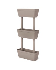 KIT FIORIERE VERTICALI kit 3 pz - colore grigio
