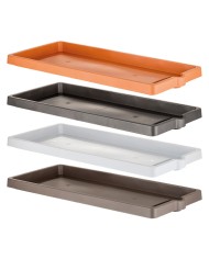 SOTTOVASO PER FIORIERA RETTANGOLARE