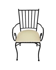 SEDIA CON BRACCIOLI JASMINE cm 45 x 42 x h.88