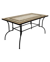TAVOLO DECORO MOSAICO CLASSIC I cm 150 x 80 x h.73
