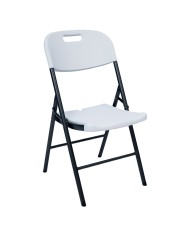 SEDIA PIC NIC PIEGHEVOLE PARTY cm 55 x 46 H 87 cm - col.bianco
