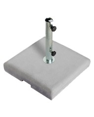BASE PER OMBRELLONE IN CEMENTO Bali cm. 50x50 - col. bianco