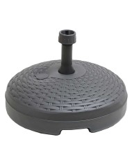 BASE PLASTICA PER OMBRELLONE EFFETTO RATTAN colore antracite