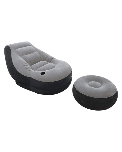 POLTRONCINA AIRBED LOUNGE CON POUFF cm 99 x 130 x 76