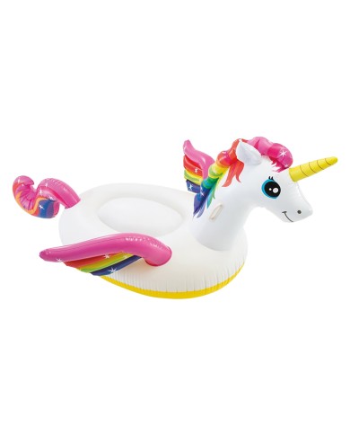 CAVALCABILE GONFIABILE UNICORNO cm. 201 x 140 x 97