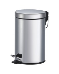 PATTUMIERA TONDA IN ACCIAIO h.26 - Ø 20 cm