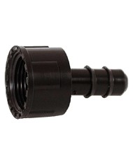 RACCORDO PORTAGOMMA CON GHIERA FEMMINA 16 x 3 4