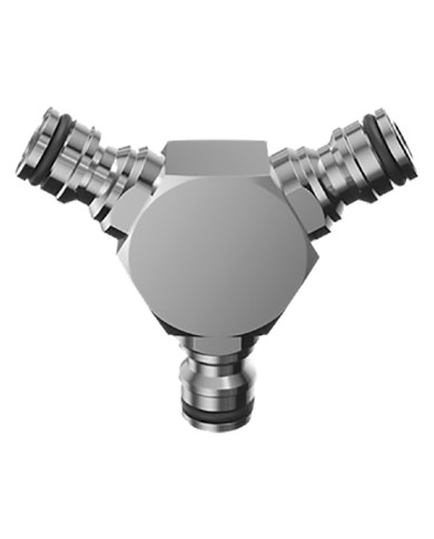 DEVIATORE A 3 VIE IN METALLO Art. 9607 - blister