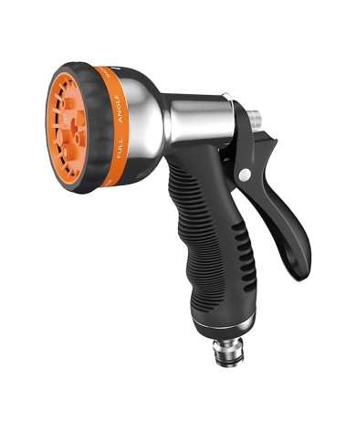 PISTOLA DA GIARDINO MULTIFUNZIONE 8 GETTI METAL Art. 9622 blister