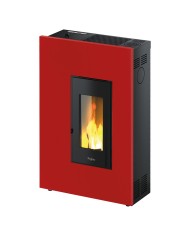 STUFA A PELLET MADISON 5 5,2 kW - colore rosso