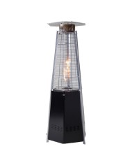 STUFA RADIANTE PIRAMIDE ESAGONALE 12,5 kw