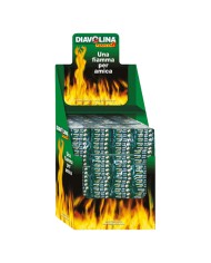 ESPOSITORE DA TERRA DIAVOLINA ACCENDIFUOCO 40 CUBI 270 cf. cm.41 x 59,5 x h.127