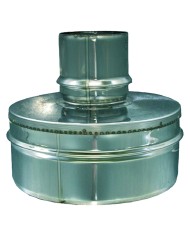 RACCORDO MONO DOPPIA PARETE M.P. ø 15 M - D.P. ø 20 F
