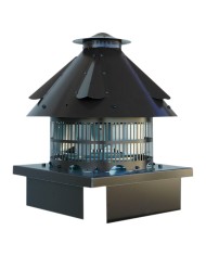 FUMAIOLO ELETTRICO - ASPIRAFUMO radiante - da cm 30 a 40