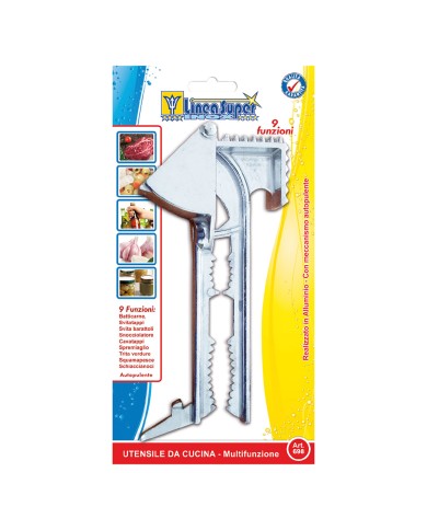 UTENSILE DA CUCINA MULTIFUNZIONE SUPER art. 698 - 9 funzioni