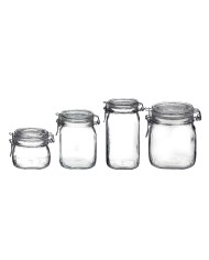 VASO ERMETICO IN VETRO PER ALIMENTI FIDO