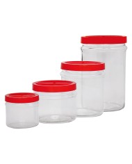 VASO IN VETRO PER ALIMENTI ORTES Kg. 1