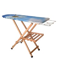 ASSE DA STIRO IN LEGNO piano cm. 114 x 37