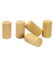 TAPPO SUGHERO MICROGRANULATO mm 24 x h 42 - cf. 100 pz