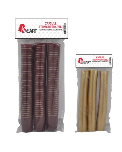 CAPSULE TERMORETRAIBILI PER BOTTIGLIE VINO
