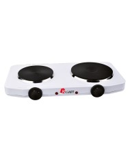 FORNELLO ELETTRICO A DOPPIA PIASTRA 1500 W + 1000 W - piastra doppia