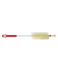SCOVOLO PER BOTTIGLIE CON CIUFFO ø cm 6 x H 47