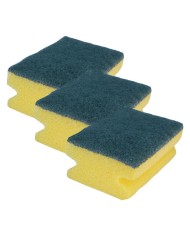 SPUGNA DA CUCINA ABRASIVA BRILLA cm 10 x 7 x 5