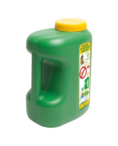 TANICA PER RECUPERO OLIO ALIMENTARE lt. 5 - cm 19 x 13 x 27
