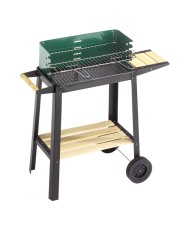 BARBECUE 50-25 GREEN W cm. 50x25 - h. cm. 77