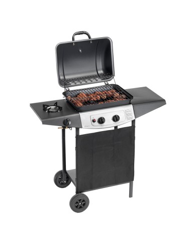 BARBECUE A GAS DOUBLE COOKING SYSTEM A ROCCIA LAVICA art. 4939