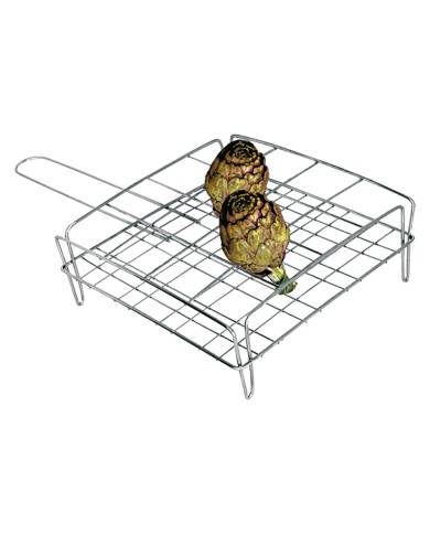 GRATICOLA PER CARCIOFI cm 27 x 27 - 16 posti