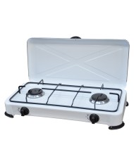 FORNELLO 2 FUOCHI A GAS GPL KASART cm 58 x 28 x h.11