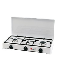 FORNELLO A GAS 3 FUOCHI mod. 5328 CGP - cm 58 x 28 x h 10