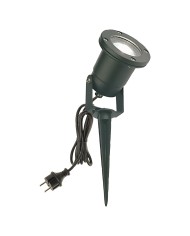 FARO DA GIARDINO ORIENTABILE SPOT 50 W - cm 9,5 x 9,8 x 17 nero
