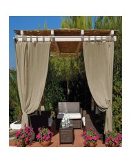 TENDA PER GAZEBO CON PASSANTI E BOTTONI TIPO LUX 140 x H.270