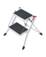 SGABELLO APRIBILE GRADINO CON TAPPETINO MINISGA 2 gr. - colore bianco