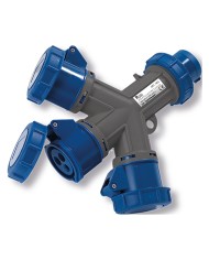 ADATTATORE INDUSTRIALE TRIPLO 1452