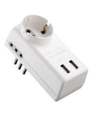 ADATTATORE MULTIPRESA USB art.71039