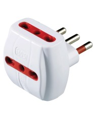 ADATTATORE TRIPLO CON PROTEZIONE SOVRACCARICO 78041 T