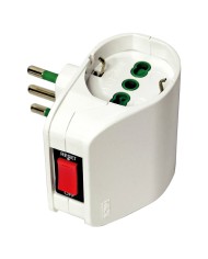 ADATTATORE DOPPIO CON LIMITATORE TERMICO 87310