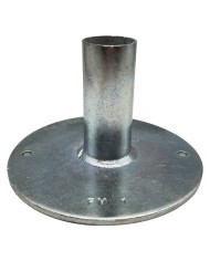 BASETTA FISSA PER TUBO PONTEGGIO ø base cm 16