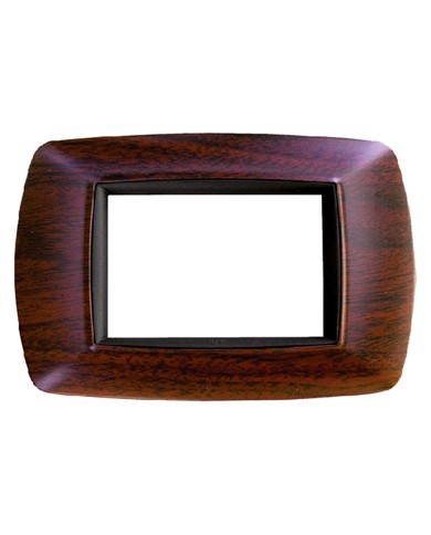 PLACCA EFFETTO LEGNO SCURO LIFE 7 posti - 2987 LS